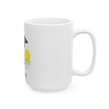 Flag of Illinois (United States) White Coffee Mug - Go Mug Yourself