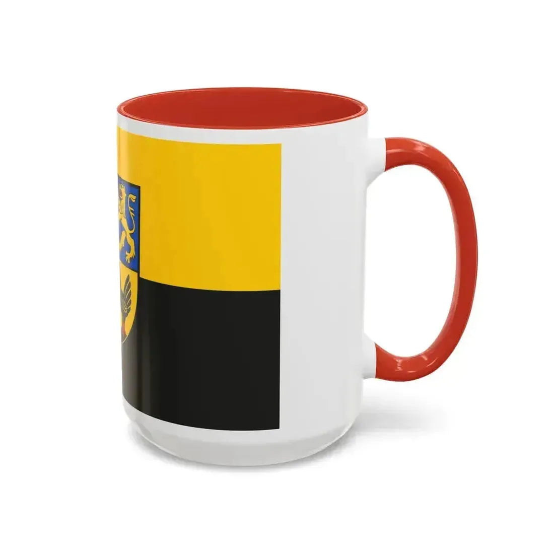 Flag of Ilm Kreis Germany - Accent Coffee Mug - Go Mug Yourself