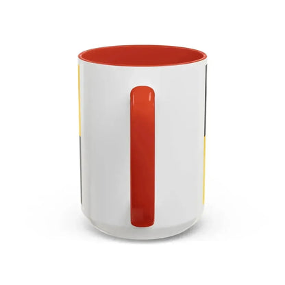 Flag of Ilm Kreis Germany - Accent Coffee Mug - Go Mug Yourself