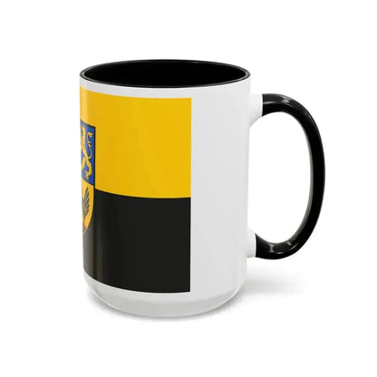 Flag of Ilm Kreis Germany - Accent Coffee Mug - Go Mug Yourself