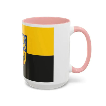Flag of Ilm Kreis Germany - Accent Coffee Mug - Go Mug Yourself