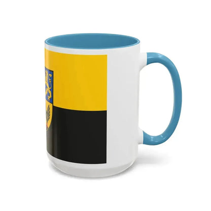Flag of Ilm Kreis Germany - Accent Coffee Mug - Go Mug Yourself