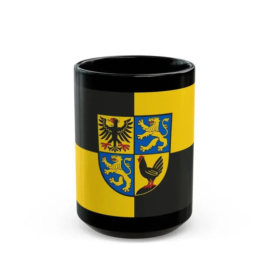 Flag of Ilm Kreis Germany - Black Coffee Mug 15oz - Go Mug Yourself