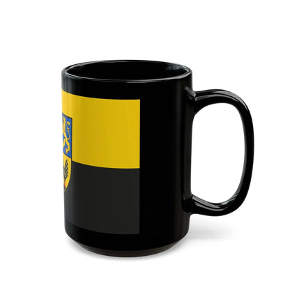 Flag of Ilm Kreis Germany - Black Coffee Mug-Go Mug Yourself