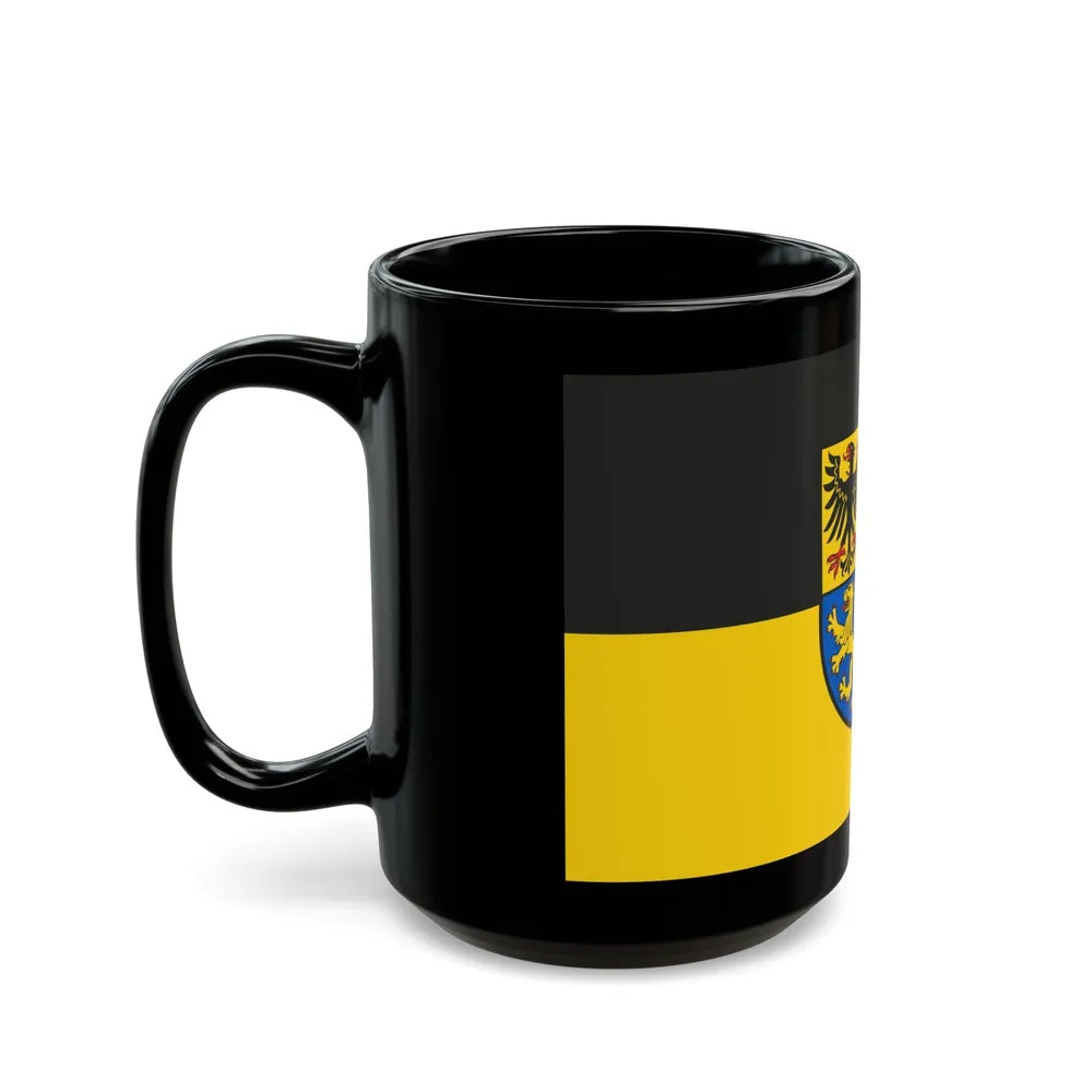 Flag of Ilm Kreis Germany - Black Coffee Mug-Go Mug Yourself