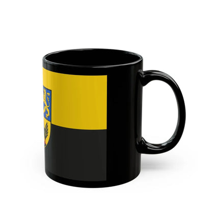 Flag of Ilm Kreis Germany - Black Coffee Mug-Go Mug Yourself