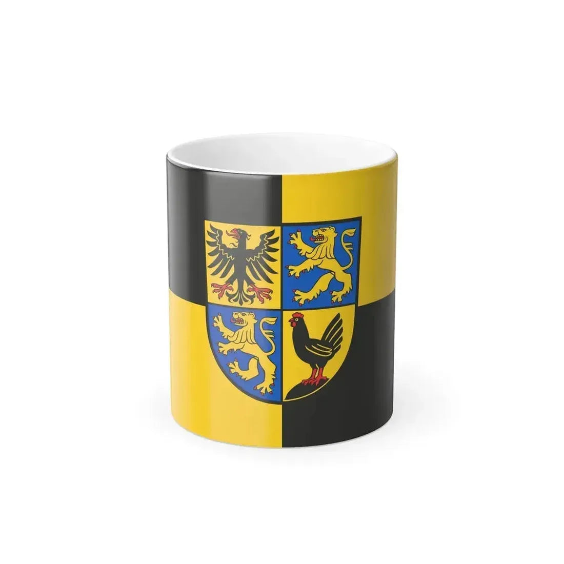 Flag of Ilm Kreis Germany - Color Changing Coffee Mug 11oz - Go Mug Yourself