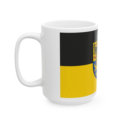 Flag of Ilm Kreis Germany - White Coffee Mug-Go Mug Yourself