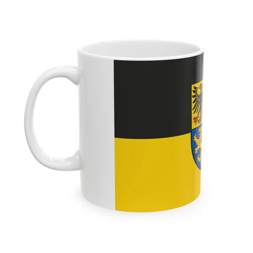 Flag of Ilm Kreis Germany - White Coffee Mug-Go Mug Yourself