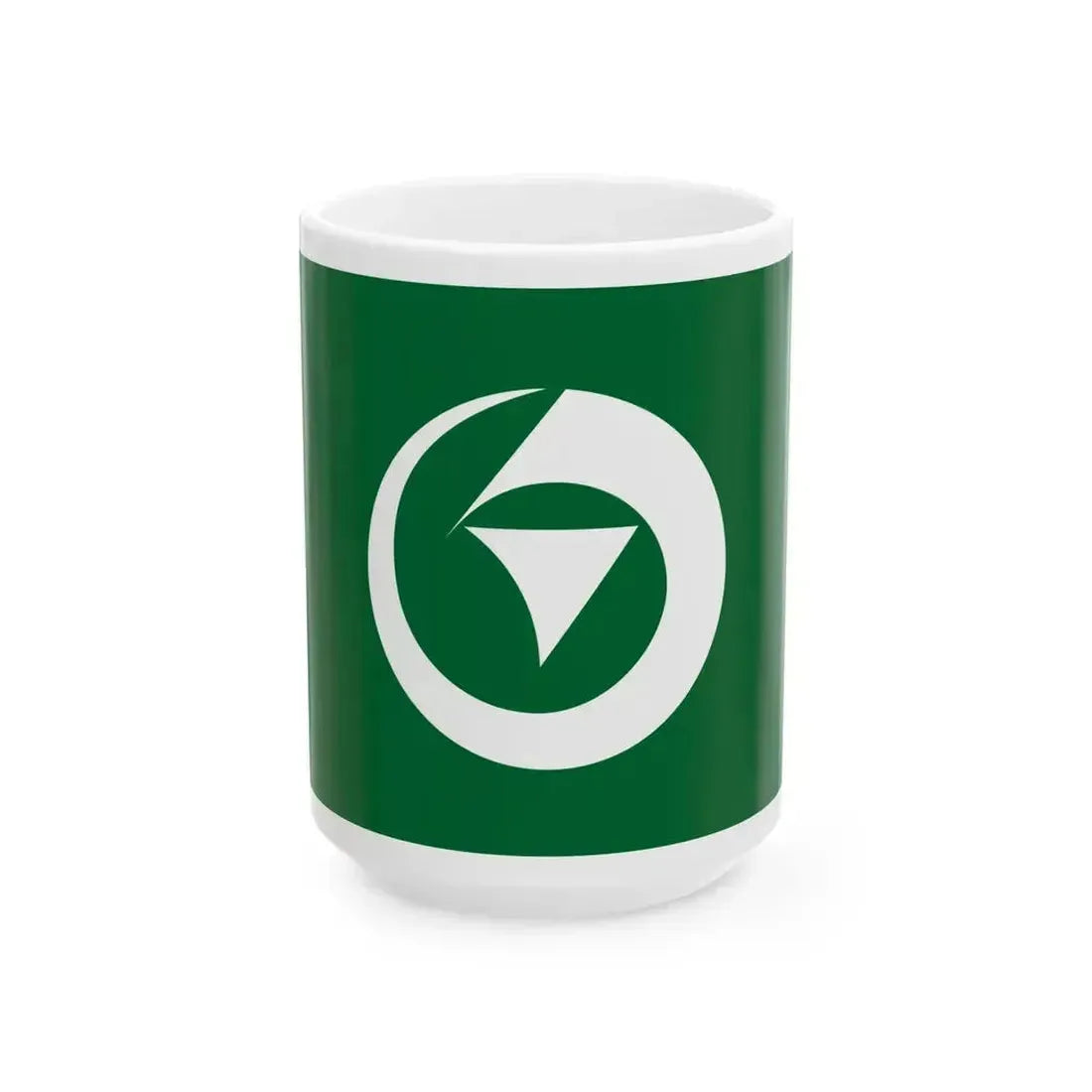 Flag of Imakane Hokkaido (Japan) White Coffee Mug 15oz - Go Mug Yourself