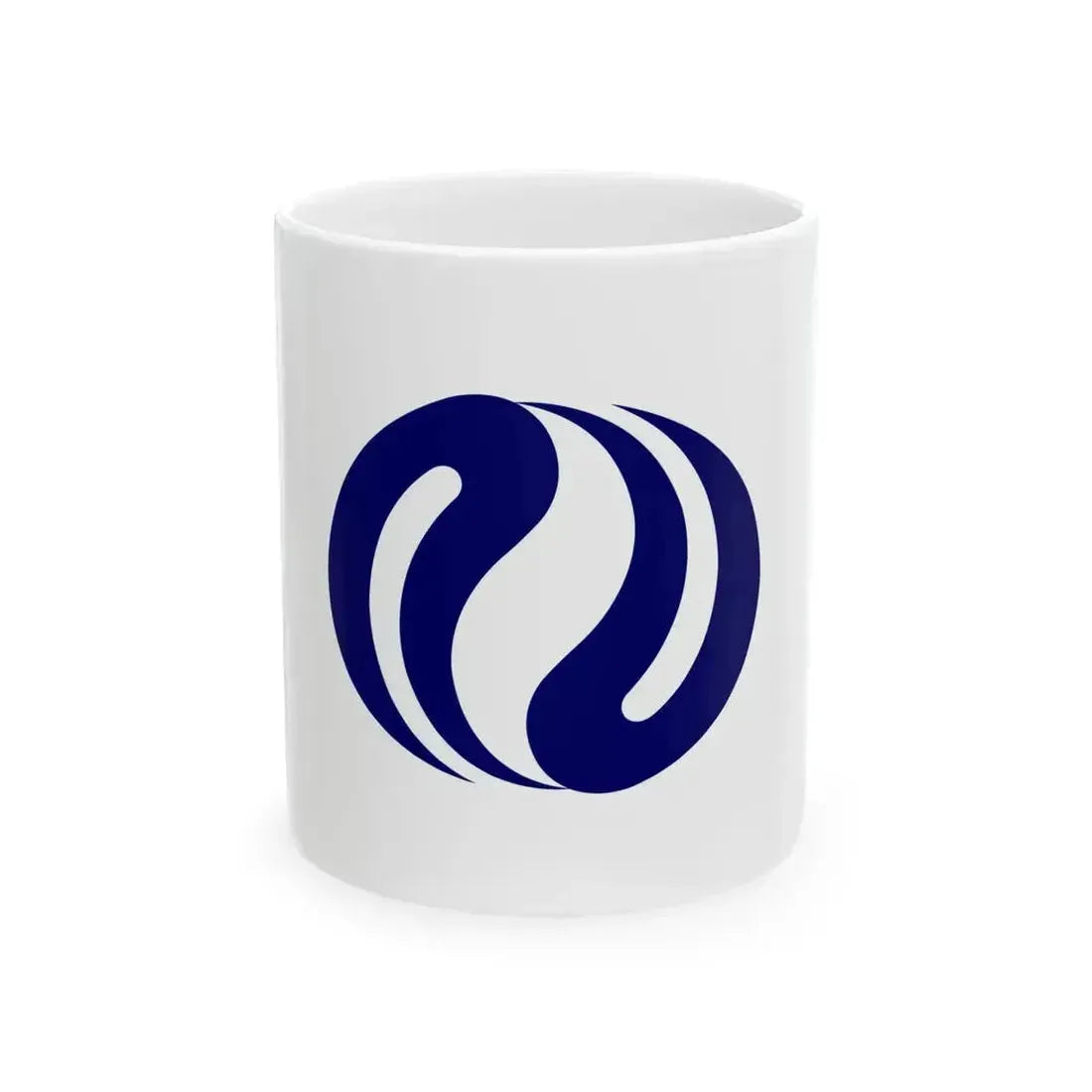Flag of Imizu Toyama (Japan) White Coffee Mug 11oz - Go Mug Yourself