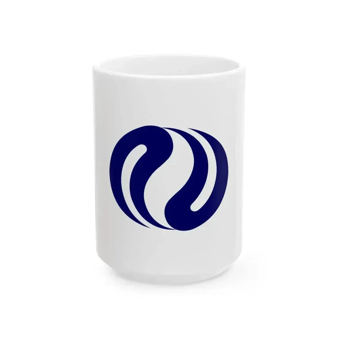 Flag of Imizu Toyama (Japan) White Coffee Mug 15oz - Go Mug Yourself