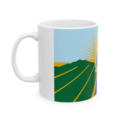 Flag of Imperial County California (United States) White Coffee Mug - Go Mug Yourself