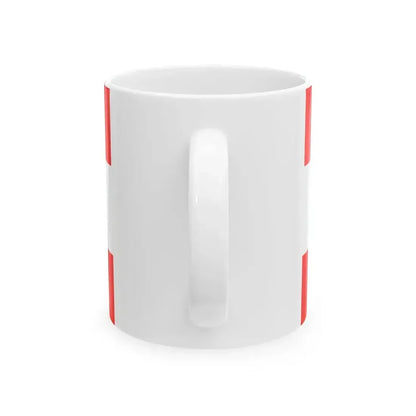 Flag of Imperial Free City of Trieste (Italy) White Coffee Mug - Go Mug Yourself