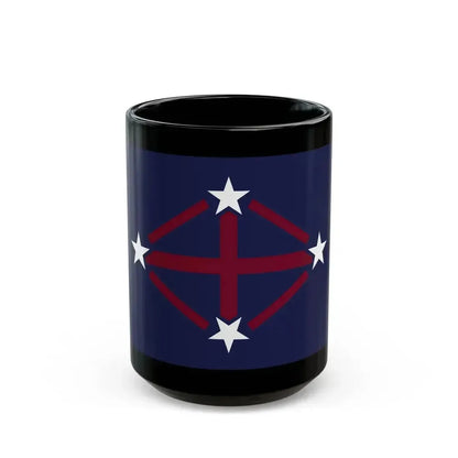 Flag of Imperial Japanese Antarctic Expedition 2 - Black Coffee Mug 15oz - Go Mug Yourself