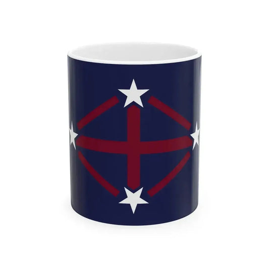 Flag of Imperial Japanese Antarctic Expedition 2 - White Coffee Mug 11oz - Go Mug Yourself