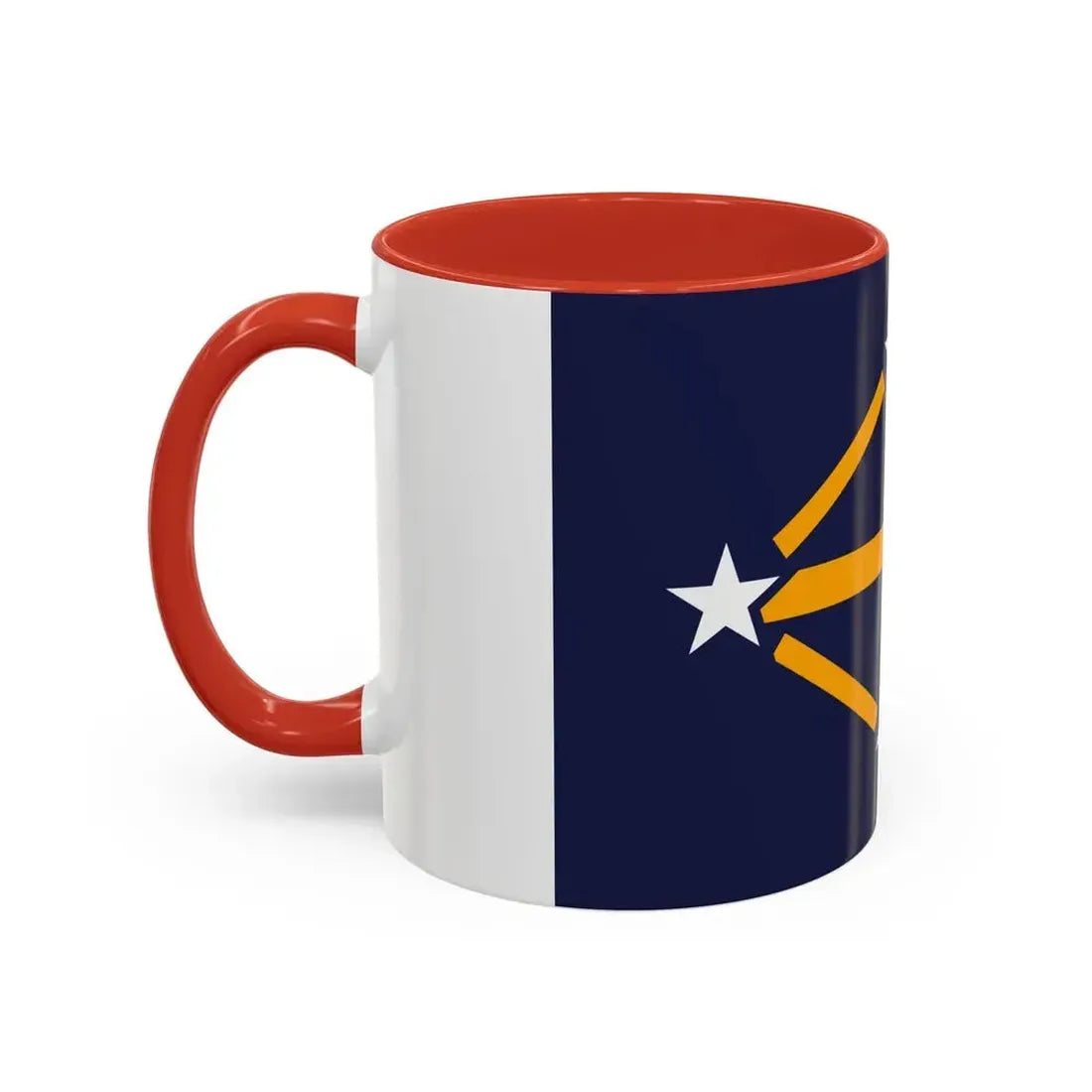 Flag of Imperial Japanese Antarctic Expedition - Accent Coffee Mug - Go Mug Yourself