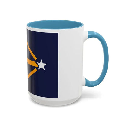 Flag of Imperial Japanese Antarctic Expedition - Accent Coffee Mug - Go Mug Yourself