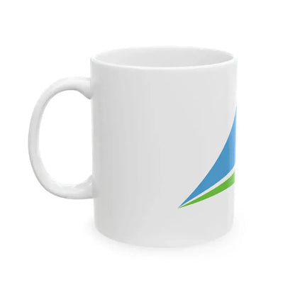 Flag of Ina Nagano (Japan) White Coffee Mug - Go Mug Yourself