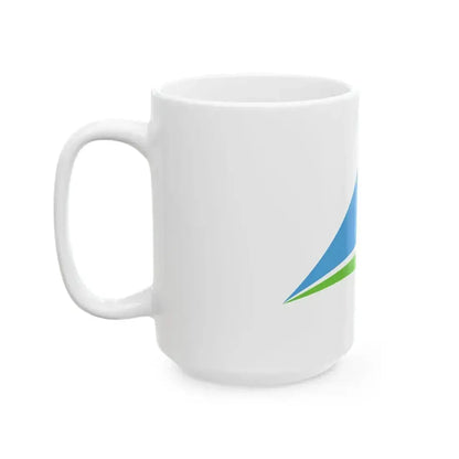 Flag of Ina Nagano (Japan) White Coffee Mug - Go Mug Yourself