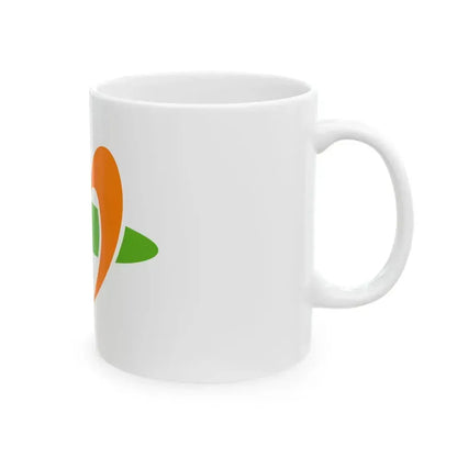 Flag of Inabe Mie (Japan) White Coffee Mug - Go Mug Yourself