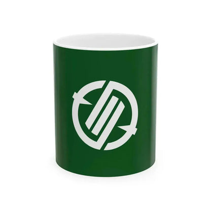 Flag of Inagawa Hyogo (Japan) White Coffee Mug 11oz - Go Mug Yourself