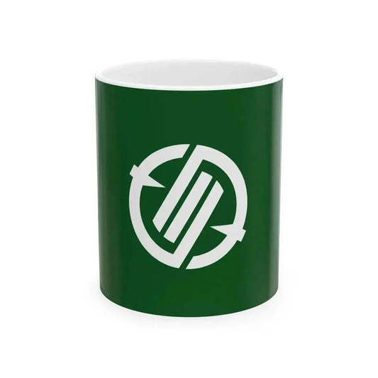 Flag of Inagawa Hyogo (Japan) White Coffee Mug 11oz - Go Mug Yourself