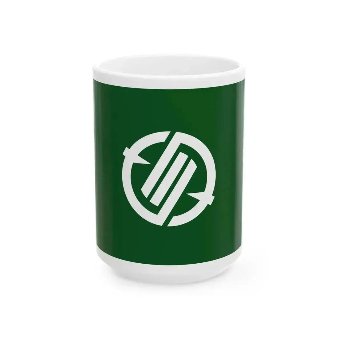 Flag of Inagawa Hyogo (Japan) White Coffee Mug 15oz - Go Mug Yourself
