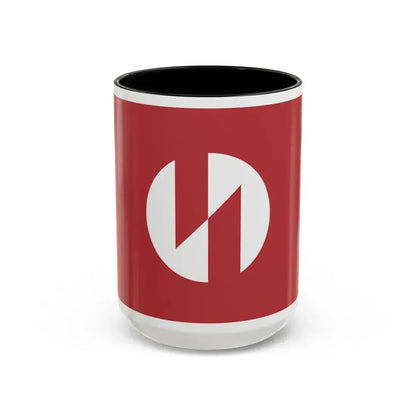 Flag of Inagi Tokyo Japan - Accent Coffee Mug 15oz Black - Go Mug Yourself
