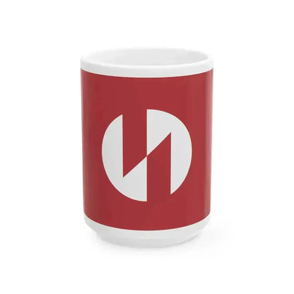 Flag of Inagi Tokyo (Japan) White Coffee Mug 15oz - Go Mug Yourself