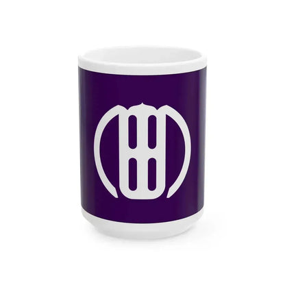 Flag of Inakadate Aomori (Japan) White Coffee Mug 15oz - Go Mug Yourself