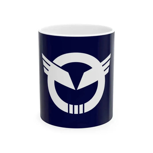 Flag of Inakawa Akita 1966-2005 (Japan) White Coffee Mug 11oz - Go Mug Yourself