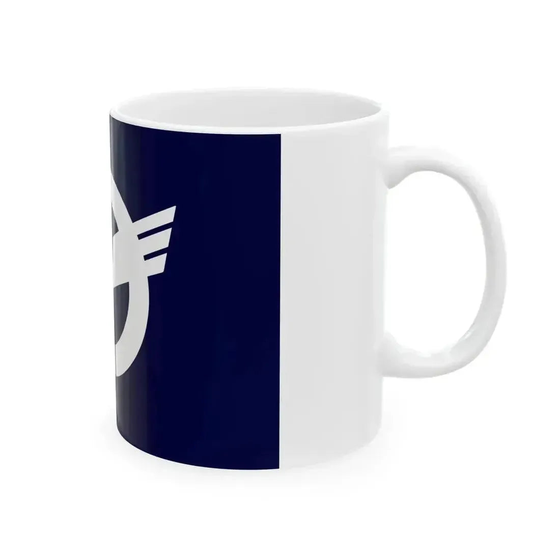 Flag of Inakawa Akita 1966-2005 (Japan) White Coffee Mug - Go Mug Yourself