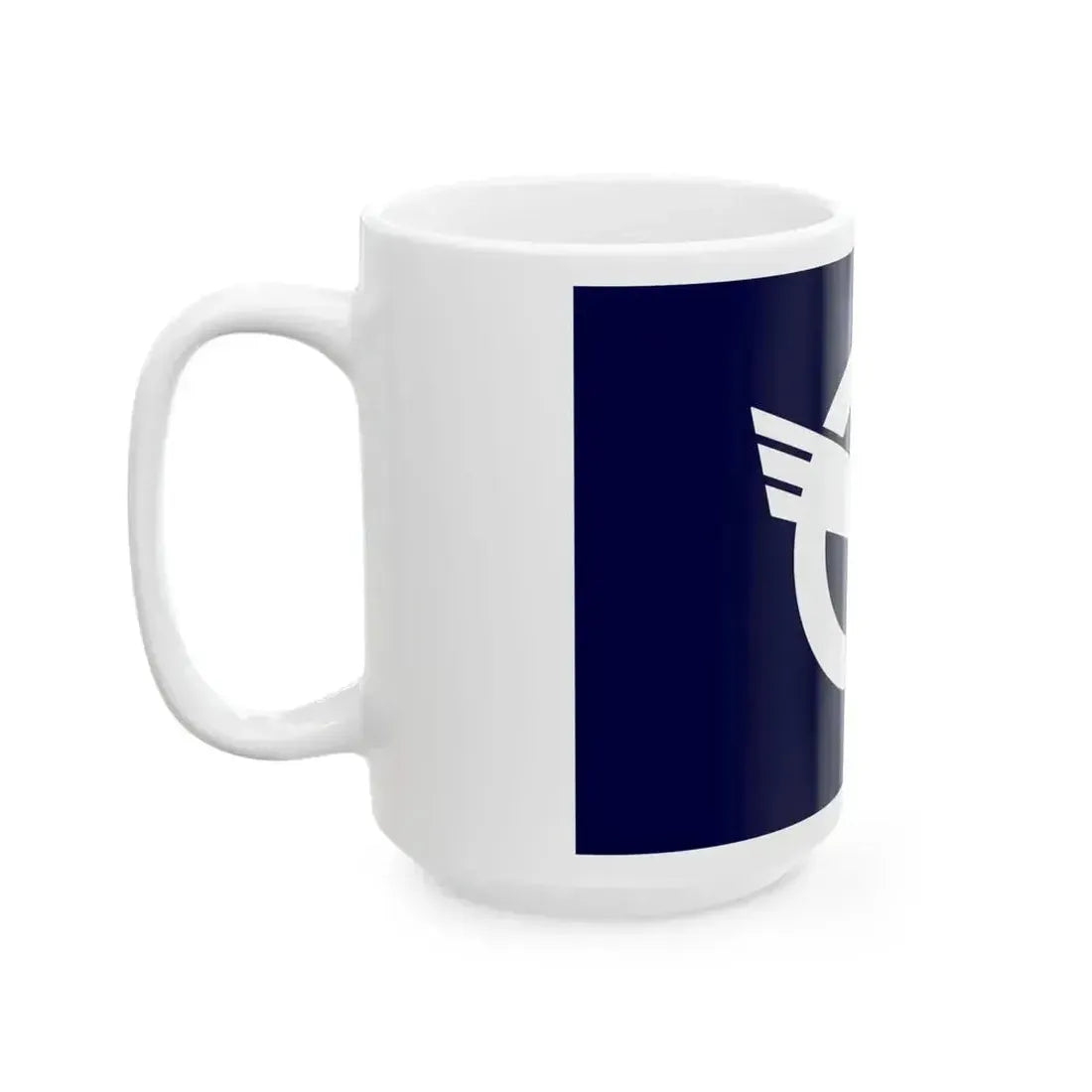 Flag of Inakawa Akita 1966-2005 (Japan) White Coffee Mug - Go Mug Yourself