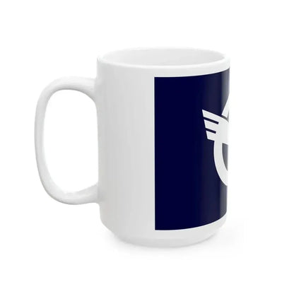 Flag of Inakawa Akita 1966-2005 (Japan) White Coffee Mug - Go Mug Yourself