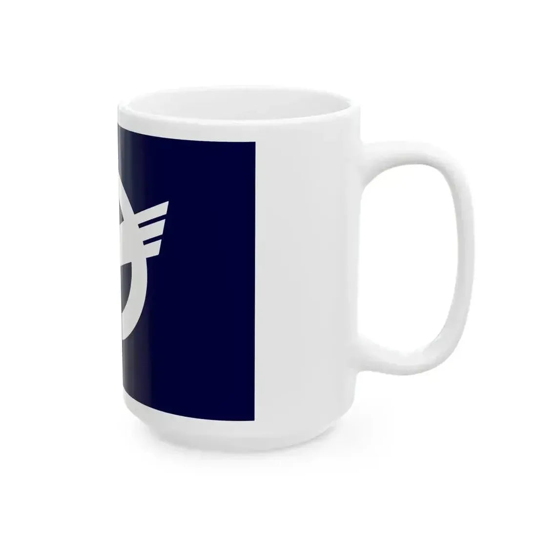 Flag of Inakawa Akita 1966-2005 (Japan) White Coffee Mug - Go Mug Yourself