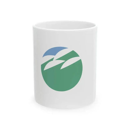Flag of Inashiki Ibaraki (Japan) White Coffee Mug 11oz - Go Mug Yourself