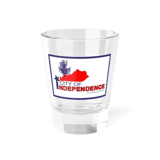 Flag of Independence Kentucky (United States) Shot Glass 1.5oz 1.5oz - Go Mug Yourself