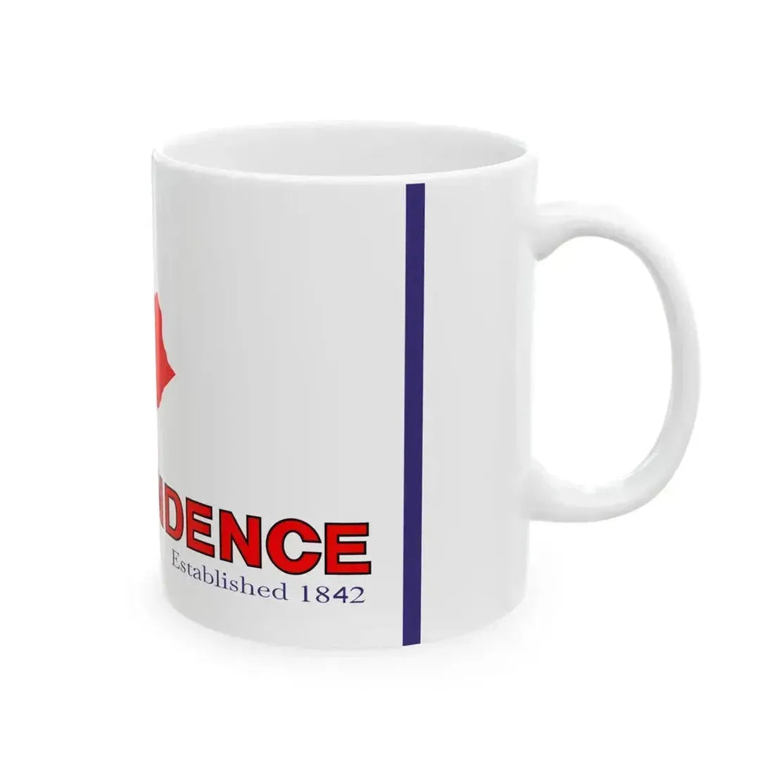 Flag of Independence Kentucky (United States) White Coffee Mug - Go Mug Yourself