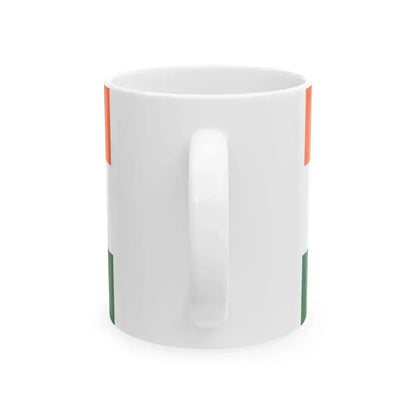 Flag of India (India) White Coffee Mug - Go Mug Yourself