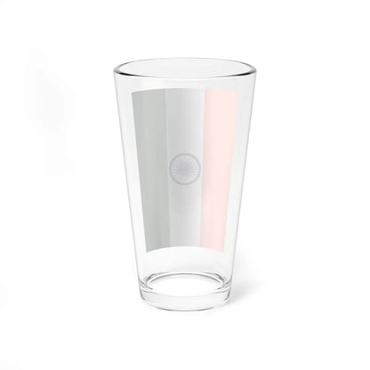 Flag of India vertical (India) Pint Glass 16oz - Go Mug Yourself