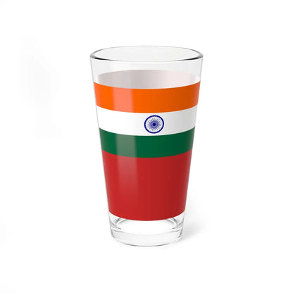 Flag of Indian Army (India) Pint Glass 16oz - Go Mug Yourself