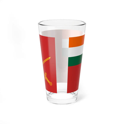 Flag of Indian Army (India) Pint Glass 16oz - Go Mug Yourself