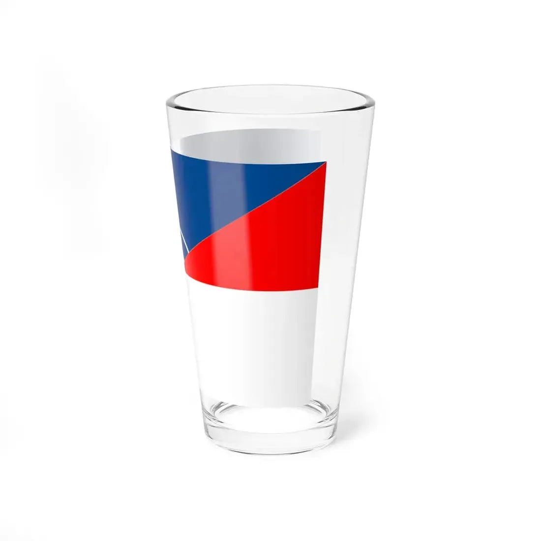 Flag of Indonesia and NATO (Indonesia) Pint Glass 16oz - Go Mug Yourself