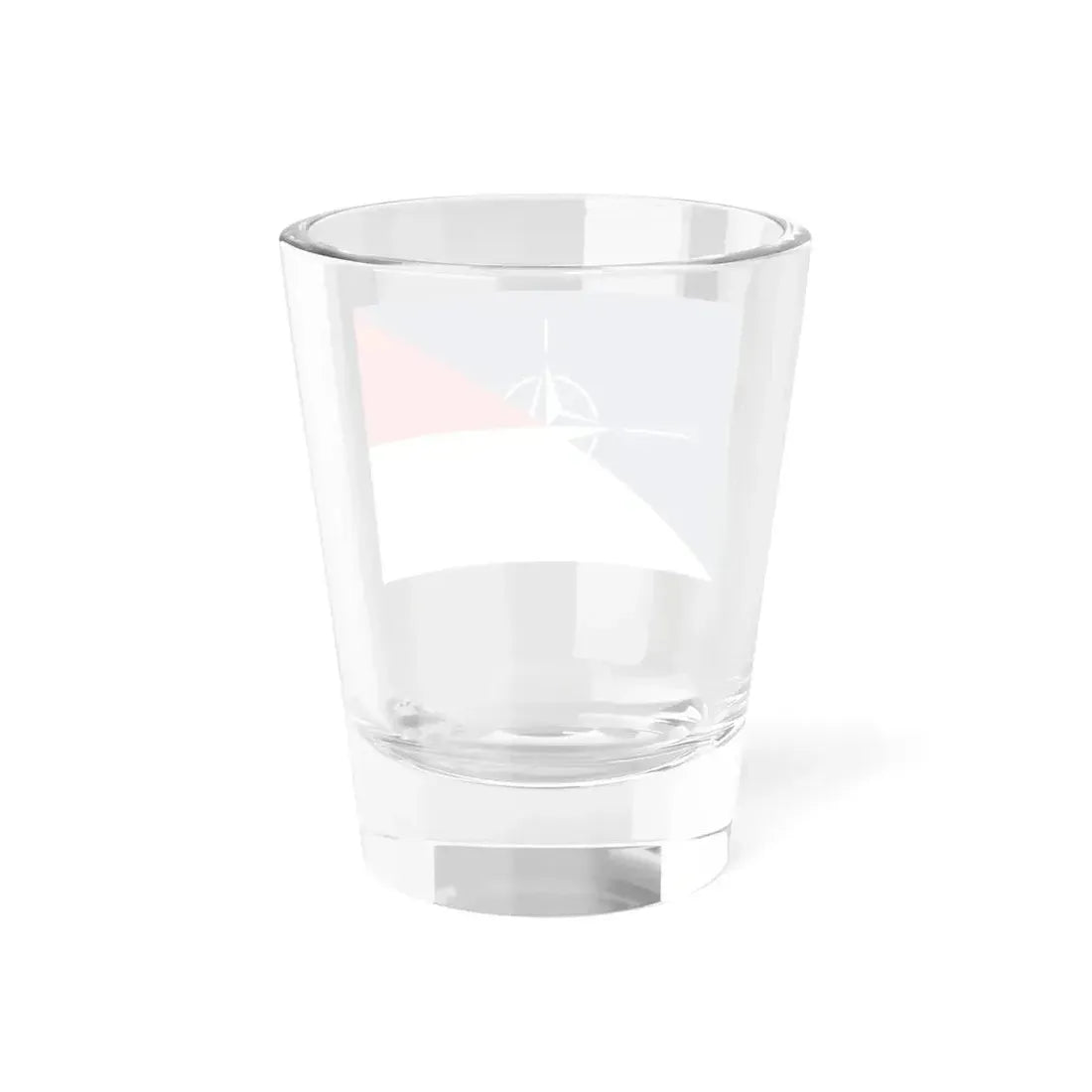 Flag of Indonesia and NATO (Indonesia) Shot Glass 1.5oz - Go Mug Yourself