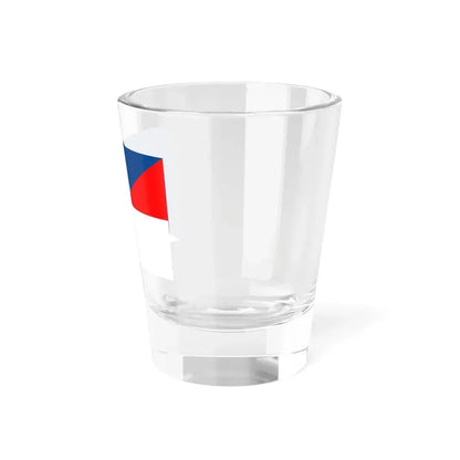 Flag of Indonesia and NATO (Indonesia) Shot Glass 1.5oz - Go Mug Yourself