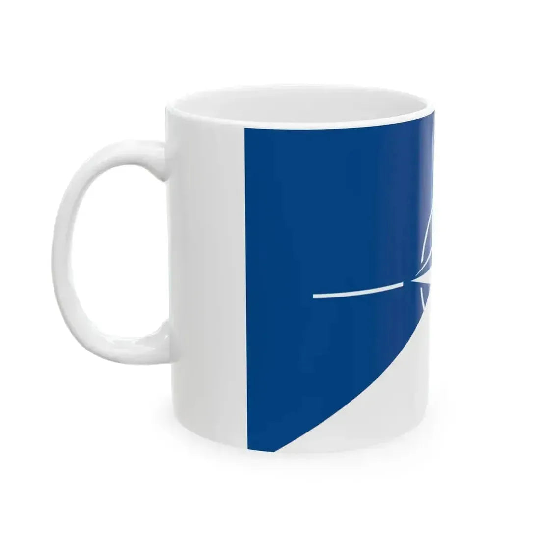 Flag of Indonesia and NATO (Indonesia) White Coffee Mug - Go Mug Yourself