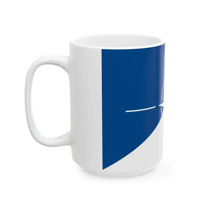Flag of Indonesia and NATO (Indonesia) White Coffee Mug - Go Mug Yourself