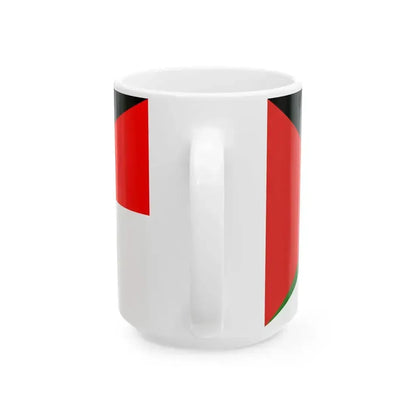 Flag of Indonesia and Palestine (Indonesia) White Coffee Mug - Go Mug Yourself