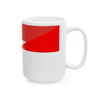 Flag of Indonesia and Sudan (Indonesia) White Coffee Mug - Go Mug Yourself